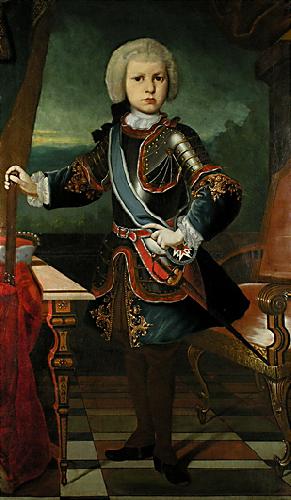 Franz Xaver Winterhalter Maximilian III oil painting image